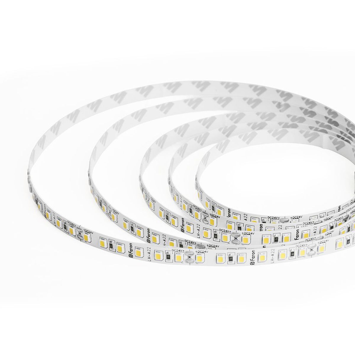 фото светодиодная лента feron 11w/m 120led/m 2835smd 6000к 30m ls501 53088 | 220svet.ru