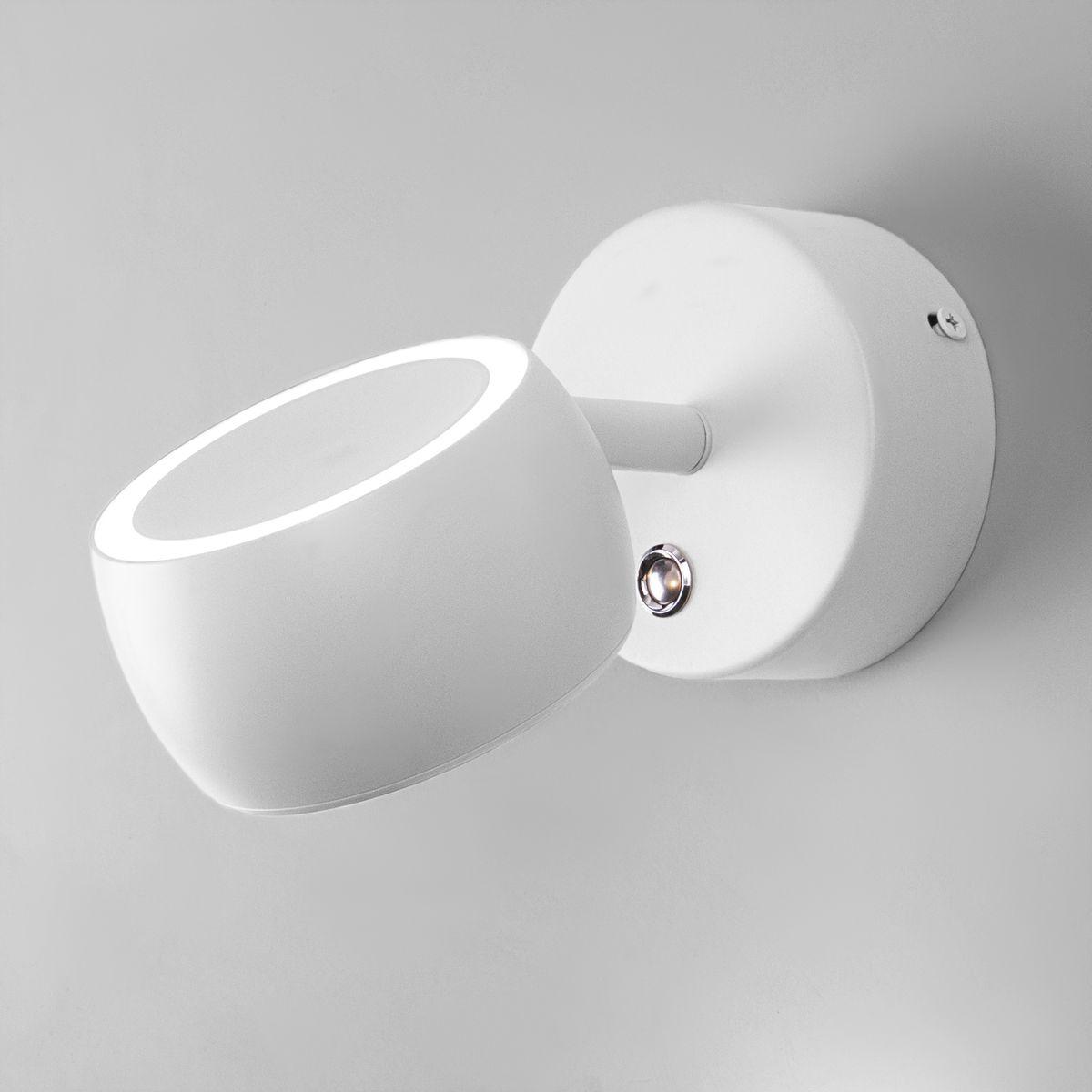 фото светодиодный спот elektrostandard oriol led белый mrl led 1018 a047878 | 220svet.ru