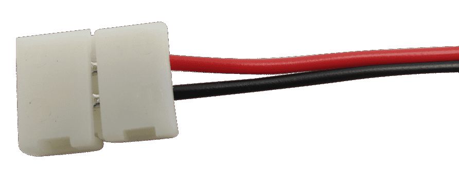 фото коннектор для ленты smd-3528 swg 2pin-8mm30mm-1 000170 | 220svet.ru