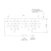 Миниатюра фото уличная светодиодная гирлянда eurosvet 230v 100-101 мульти с эффектом мерцания | 220svet.ru