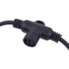 Миниатюра фото провод-шина для гирлянд uniel ucx-f90 t20/2m/bk ul-00013217 | 220svet.ru