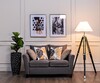 Миниатюра фото кашпо garda decor zs-c785bl-34 | 220svet.ru
