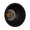 Миниатюра фото встраиваемый светильник italline it06-6025 black 4000k | 220svet.ru