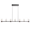 Миниатюра фото подвесной светильник odeon light defance 7143/45l черный | 220svet.ru