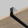 Миниатюра фото скоба регулируемая для накладного шинопровода maytoni accessories for tracks gravity tra010hcb | 220svet.ru