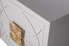 Миниатюра фото стол письменный правый garda decor 151sv-000013 | 220svet.ru