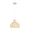 Миниатюра фото подвесной светильник lumion boho 8368/1a белый | 220svet.ru