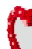 Миниатюра фото зеркало pixel heart seletti 17055 | 220svet.ru