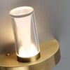 Миниатюра фото настенный светильник odeon light defance 7144/5wl бронзовый | 220svet.ru