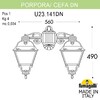 Миниатюра фото светильник уличный настенный fumagalli porpora/cefa dn u23.141.000.wxe27dn | 220svet.ru