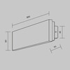 Миниатюра фото настенный светильник maytoni basic texture mod461wl-l8bk | 220svet.ru