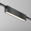 Миниатюра фото трековый магнитный светодиодный светильник maytoni basis flarity tr151-1-12w4k-b | 220svet.ru