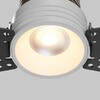 Миниатюра фото встраиваемый светильник maytoni mini dl059-7w3k-trs-w | 220svet.ru