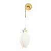 Миниатюра фото бра crystal lux flowers ap1 | 220svet.ru