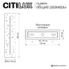 Миниатюра фото настенный светодиодный светильник citilux mares cl246014 | 220svet.ru