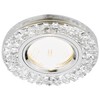 Миниатюра фото встраиваемый светильник ambrella light crystal k8060 ch s | 220svet.ru
