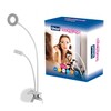 Миниатюра фото настольная лампа (ul-00006867) uniel backstage ulk-f51-8w/sw/dim ip20 white | 220svet.ru