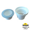 Миниатюра фото грунтовый светильник fumagalli ceci 120  2f1.000.000.lxg1l | 220svet.ru