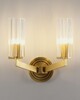 Миниатюра фото бра moderli brass v11073-2w | 220svet.ru