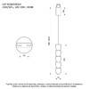 Миниатюра фото подвесной светильник lussole lsp-4038 | 220svet.ru