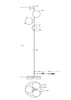 Миниатюра фото торшер maytoni nostalgia mod048fl-03g | 220svet.ru