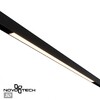 Миниатюра фото трековый смарт-светильник со сменой цв.температуры novotech vector 359943 черный | 220svet.ru