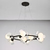 Миниатюра фото подвесная люстра lightstar ceramo bw 799097 | 220svet.ru