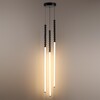 Миниатюра фото потолочный светильник odeon light monella 7149/33l черный | 220svet.ru