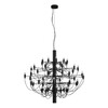 Миниатюра фото подвесная люстра loft it gino 10196/1000 black | 220svet.ru
