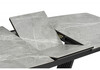 Миниатюра фото керамический стол раскладной 160(205)х89 woodville вейл larka grey / черный 626062 | 220svet.ru
