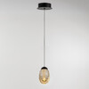 Миниатюра фото подвесной светильник delight collection md25090022-1a matt black/champagne | 220svet.ru