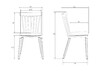 Миниатюра фото стул обеденный dobrin theo lmzl-pp687-n_lb-tr_p-gr-03-12424 | 220svet.ru
