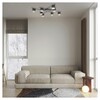Миниатюра фото потолочный светильник lumion berty 8362/8c черный | 220svet.ru