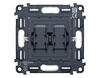 Миниатюра фото механизм 2-клавишного перекрестного выключателя 10a-250v ambrella volt quant quant vm125 | 220svet.ru