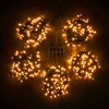 Миниатюра фото комплект 5 желтых нитей по 20м, 1000 led, провод черный пвх, ip54 ltc kdd1000-11-1y | 220svet.ru
