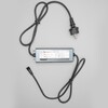Миниатюра фото блок питания электронный 150w для нитей 24в, до 2000 led, провод черный каучук, ip65 ltc dm-150f-24v | 220svet.ru
