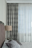 Миниатюра фото портьера luxury бирюза  275*260 garda decor 121gd-00007/1 | 220svet.ru