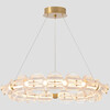 Миниатюра фото подвесная люстра crystal lux rich sp38w led | 220svet.ru