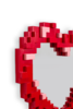 Миниатюра фото зеркало pixel heart seletti 17055 | 220svet.ru