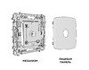 Миниатюра фото розетка ambrella volt quant omega mo663005 | 220svet.ru