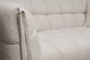 Миниатюра фото диван двухместный букле экрю garda decor prato gd/prato-d2-orso ecru | 220svet.ru
