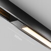Миниатюра фото трековый низковольтный светильник maytoni basis exility x tr240-2-6w3k-b | 220svet.ru