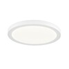 Миниатюра фото светильник потолочный с датчиком движения sonex nebula white 7790/18l белый | 220svet.ru