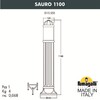 Миниатюра фото садовый светильник-столбик fumagalli sauro 1100 d15.555.000.ayf1r | 220svet.ru