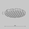 Миниатюра фото светофильтр для встраиваемого светильника maytoni wise honeycomb-d26 | 220svet.ru