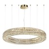 Миниатюра фото подвесная светодиодная люстра odeon light panta 4926/98l золотой | 220svet.ru