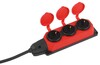 Миниатюра фото удлинитель силовой эра uk-3e-3x1,5-10m-ip44(kg) с заземлением 3 розетки каучук 10м кг 3х1,5мм2 ip44 б0057580 | 220svet.ru