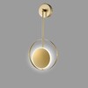 Миниатюра фото бра escada hypnosis 10206/sg led gold | 220svet.ru