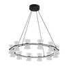 Миниатюра фото подвесная люстра lumion vinora 8341/42l черный | 220svet.ru