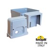 Миниатюра фото светильник уличный настенный fumagalli elisa applique  ds2.562.000.lxd1l | 220svet.ru